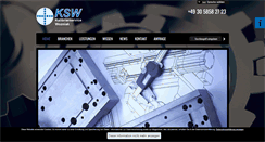 Desktop Screenshot of ksw-kalibrierservice.de